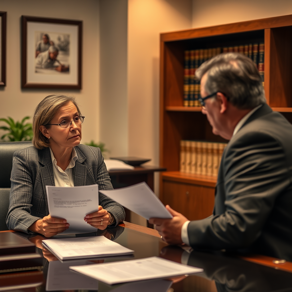 What happens at an immigration court hearing in Cattaraugus County